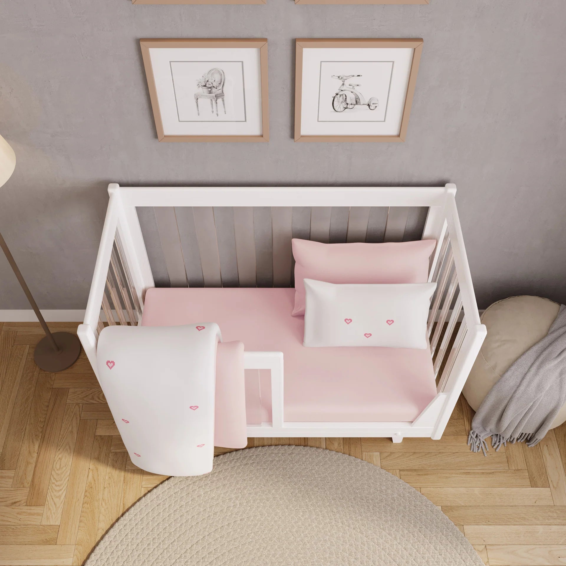 The Paloma 4 Piece Crib Set