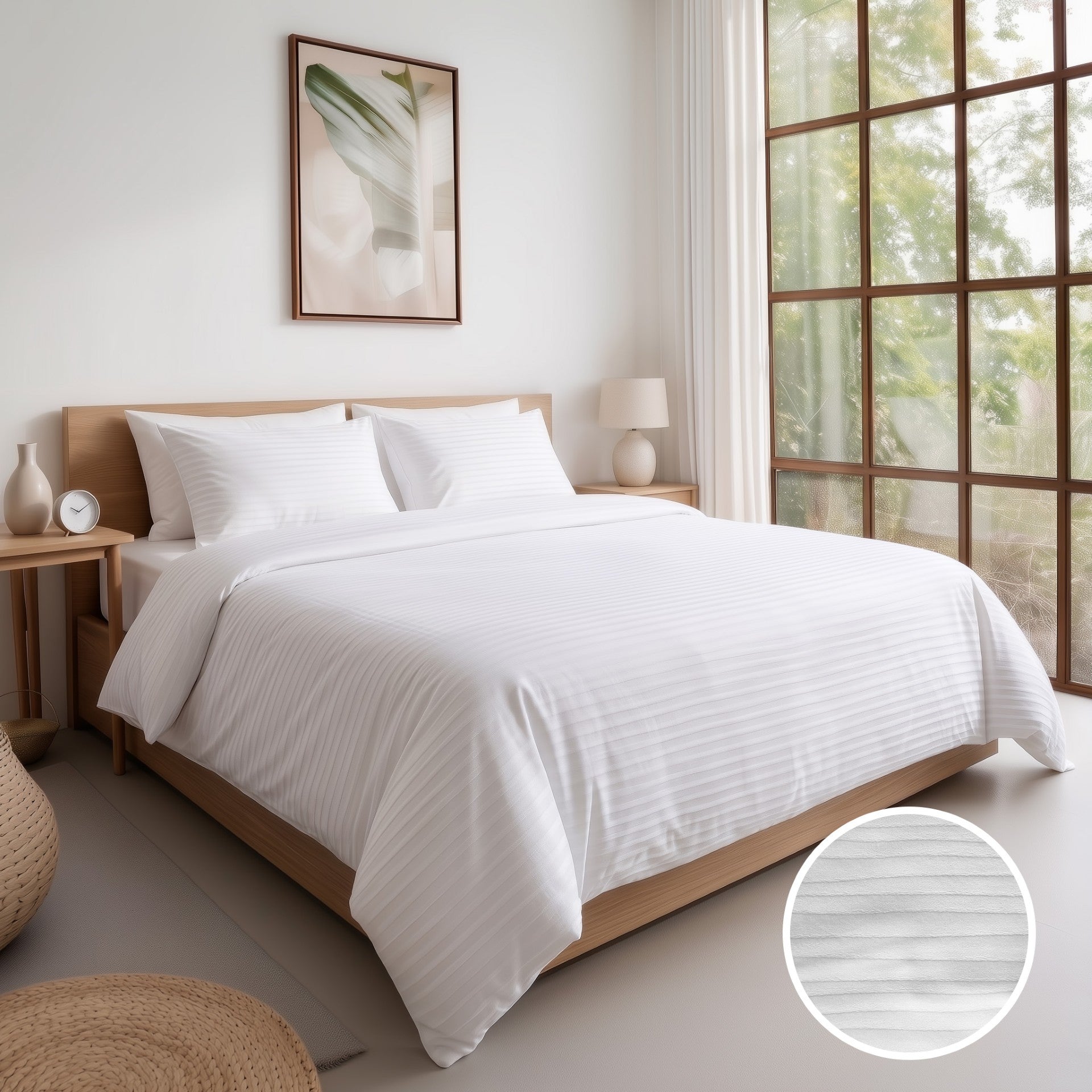 Jacquard 11938 4 Piece Bedding Set