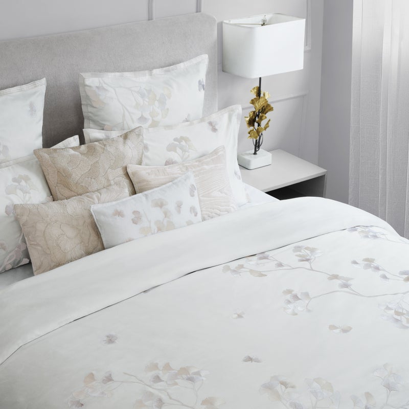 Butterfly Gingko Gold 4 Piece Bedding Set