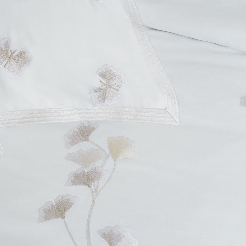 Butterfly Gingko Gold 4 Piece Bedding Set