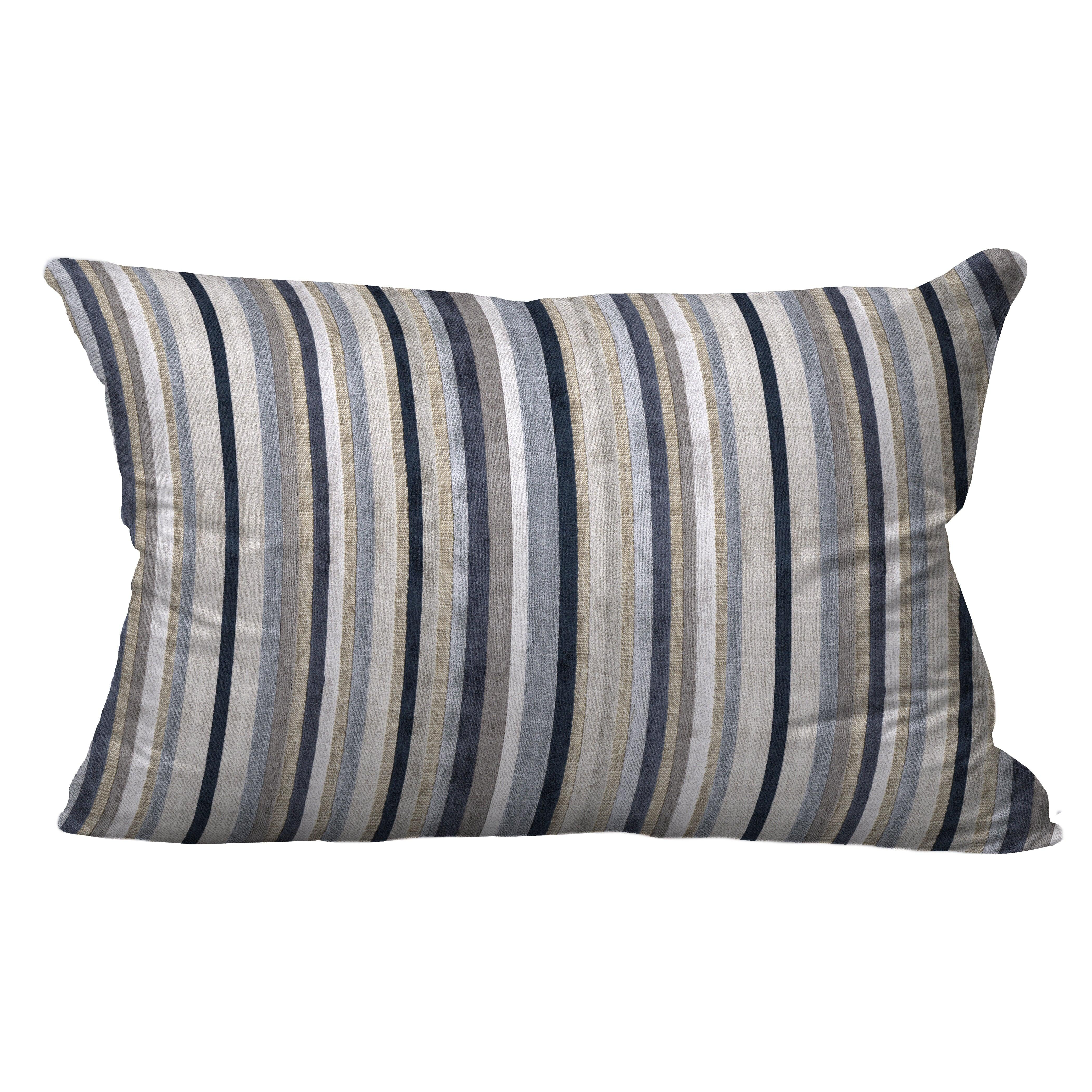 Jane Blue Throw Pillow