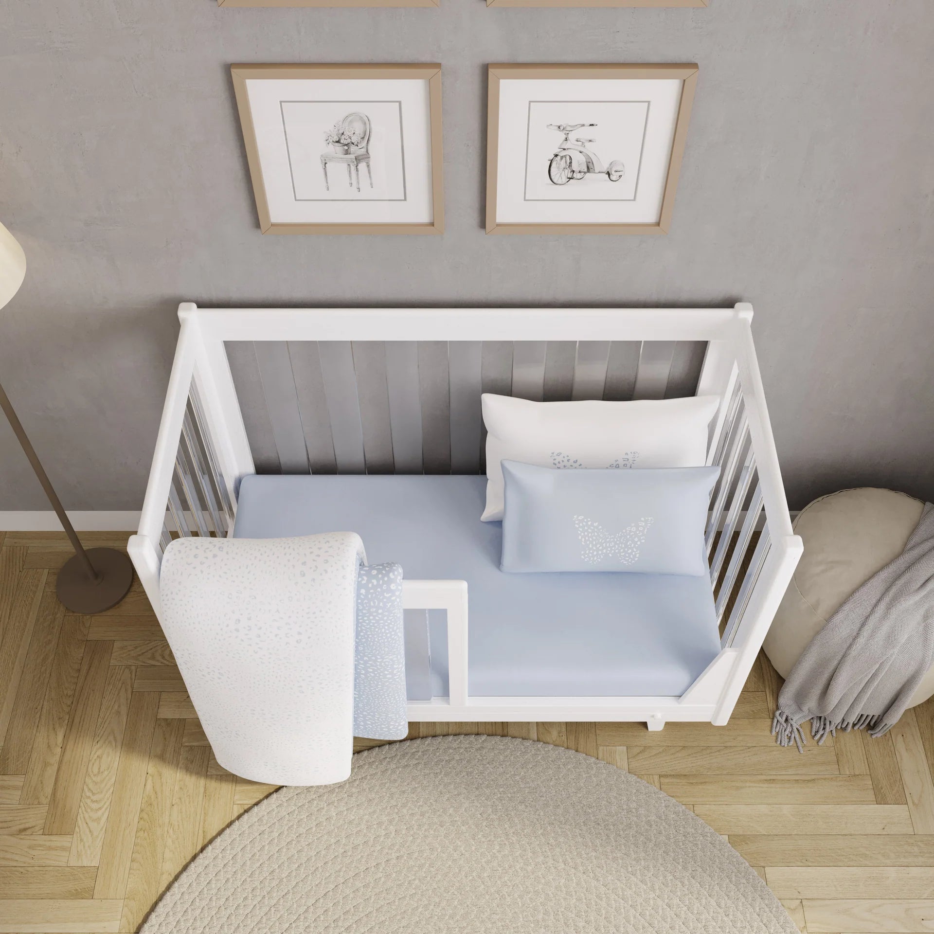 The Sierra 4 Piece Crib Set