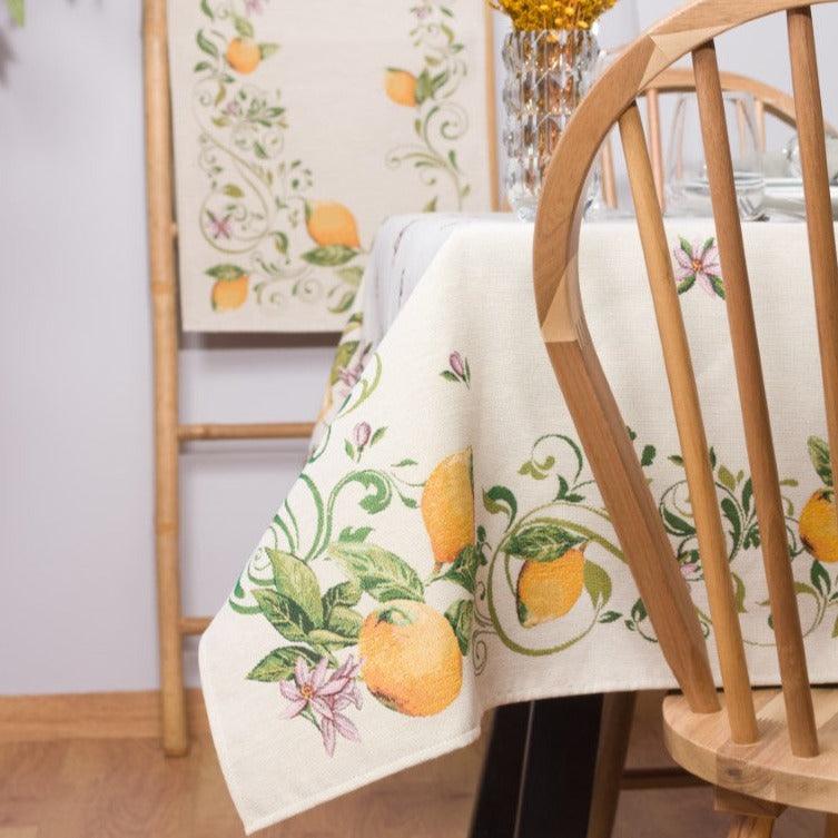 Lima Tablecloth - Elegant Linen