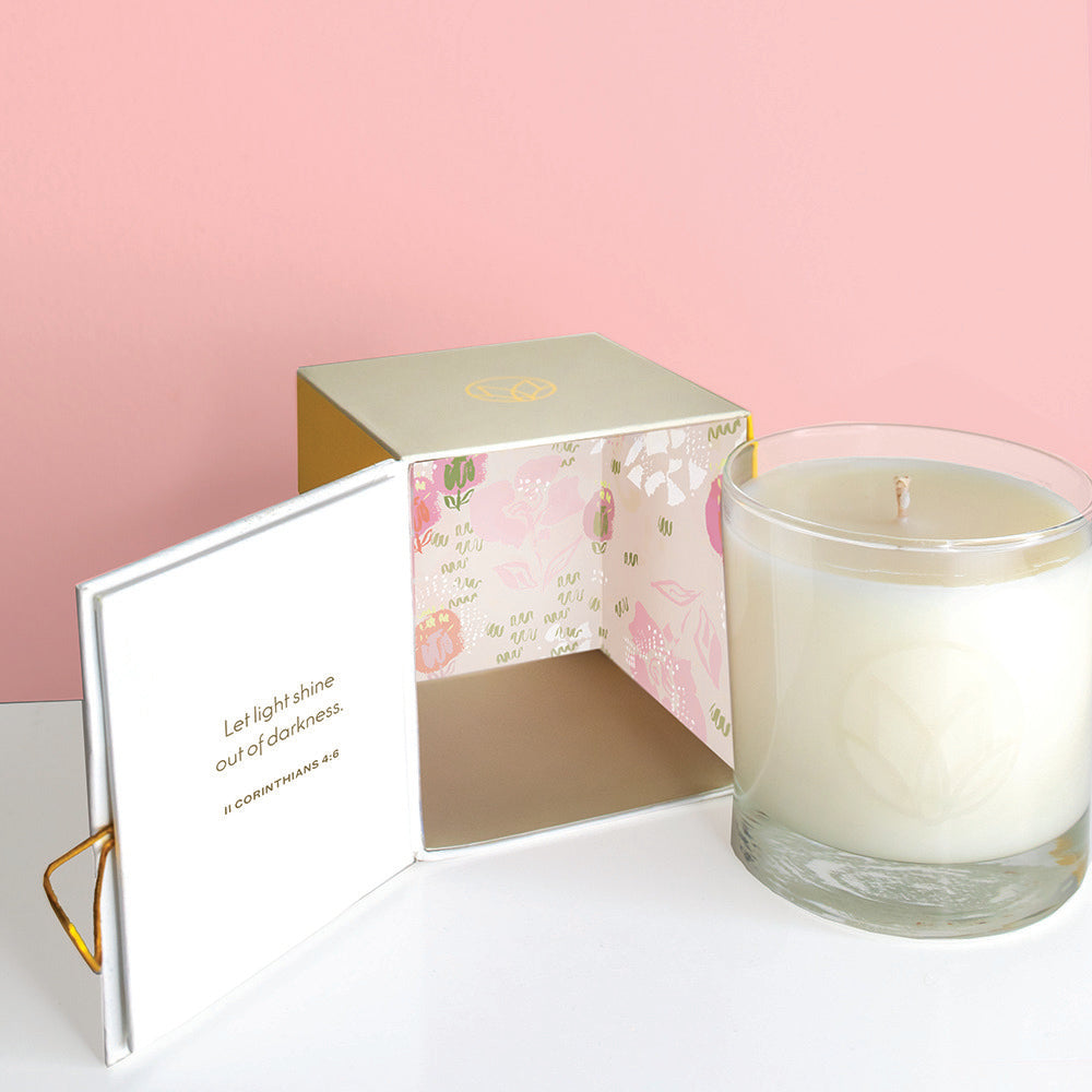 Champagne & Rose Soy Candle