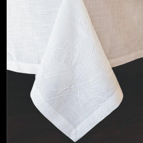 Tulip Tablecloth - Elegant Linen