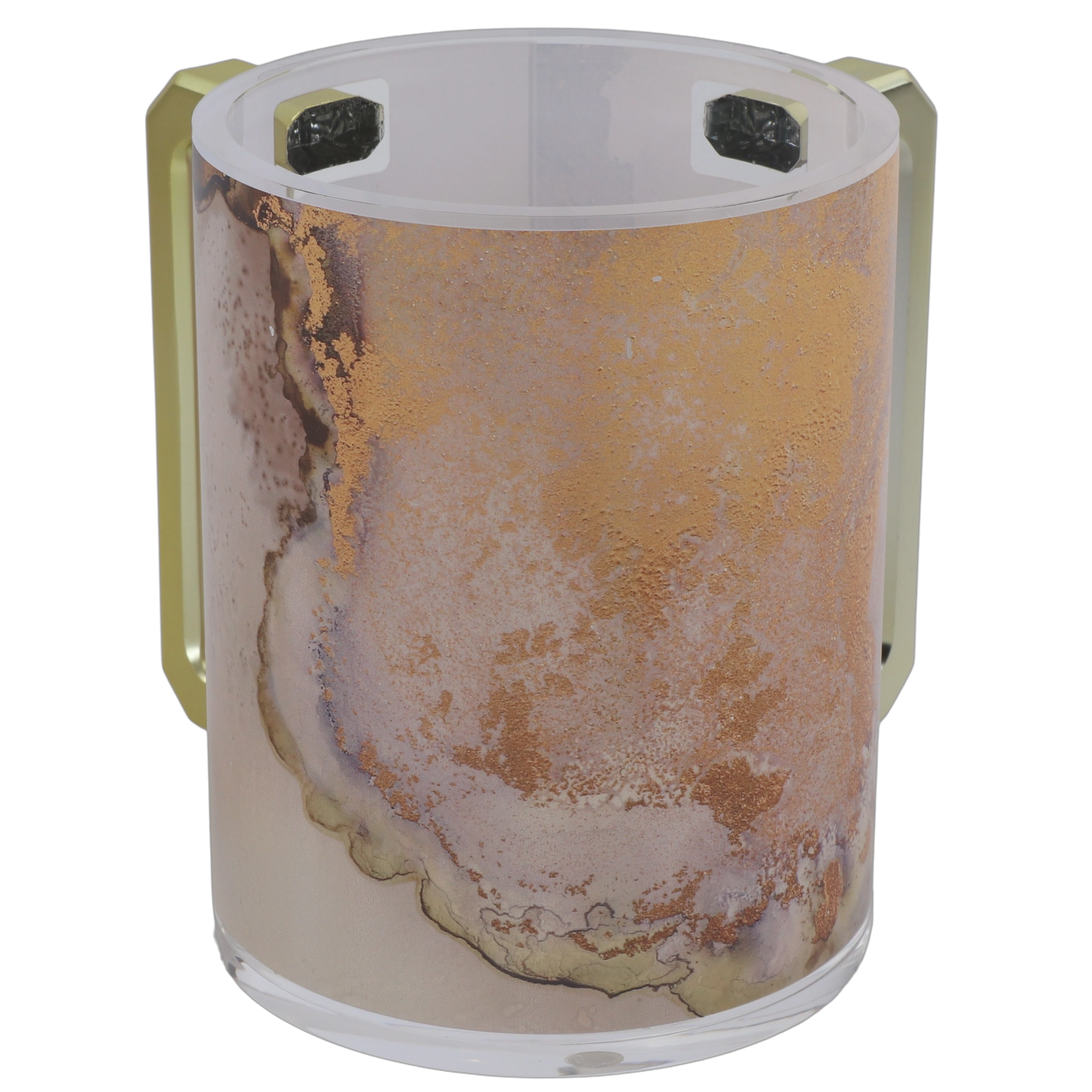 Acrylic Washing Cup Colorful Marble