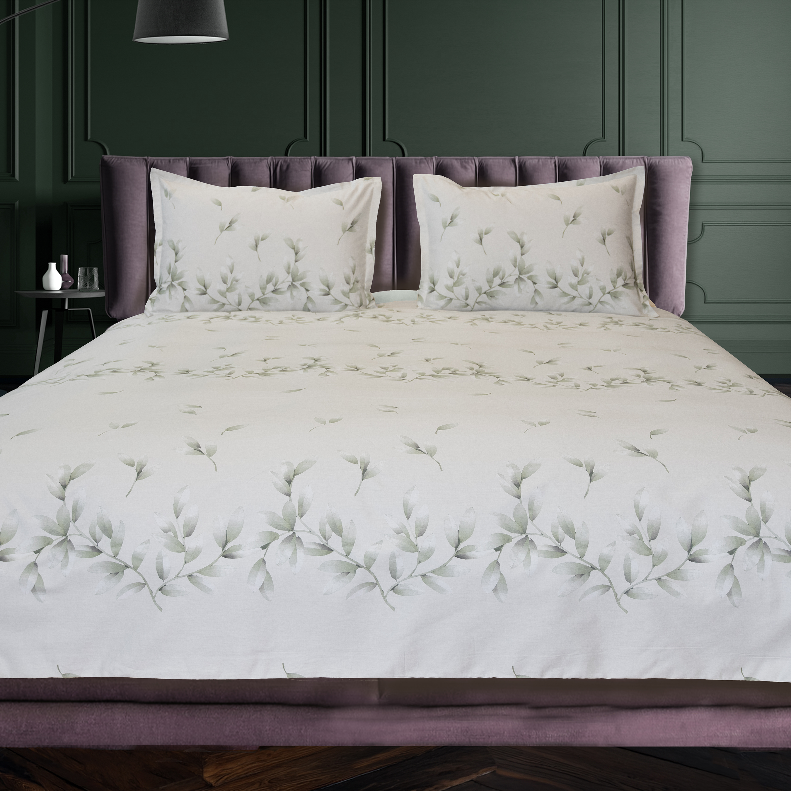 Venezia Green 4 Piece Bedding Set