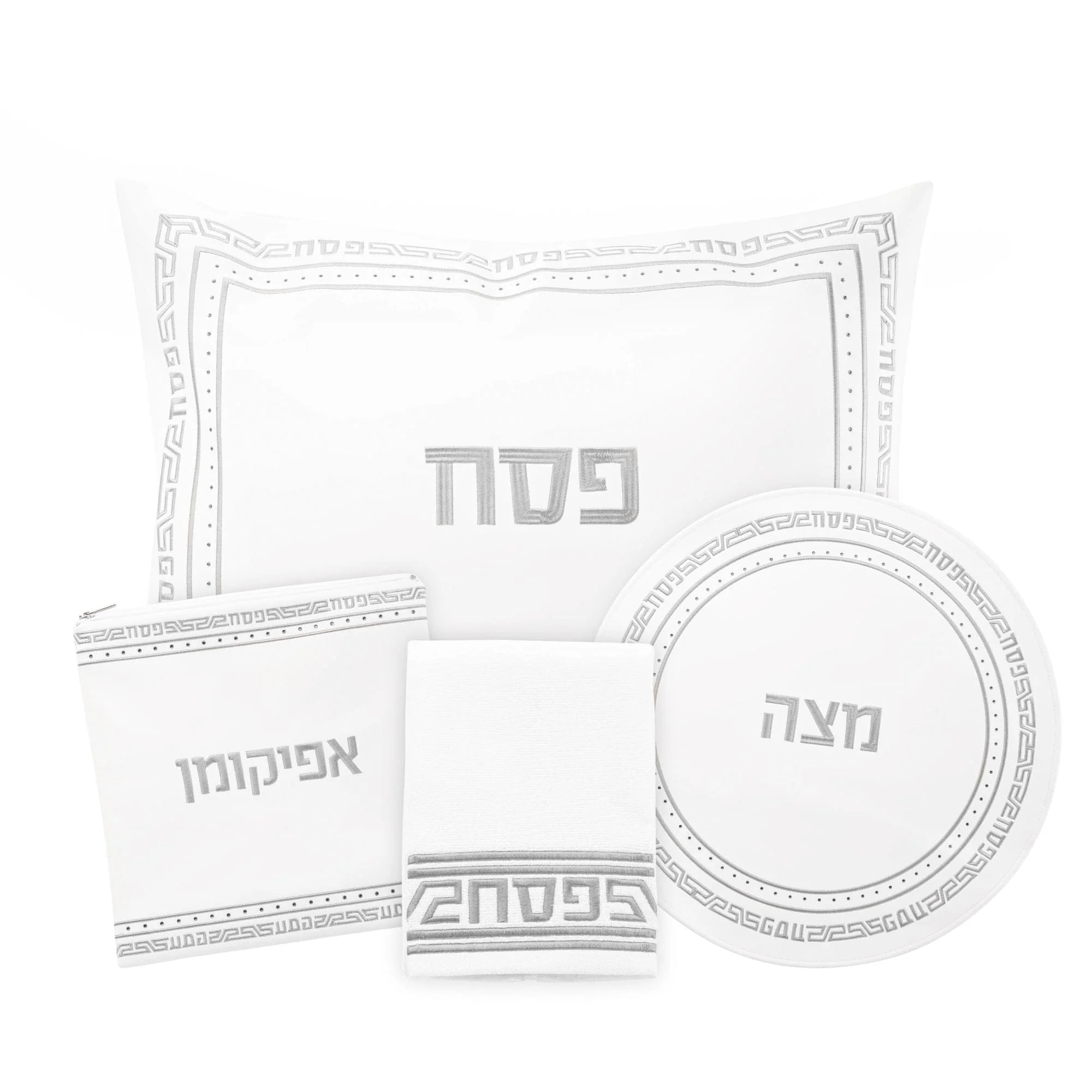 Embroidered Crystal Stone Pesach Set