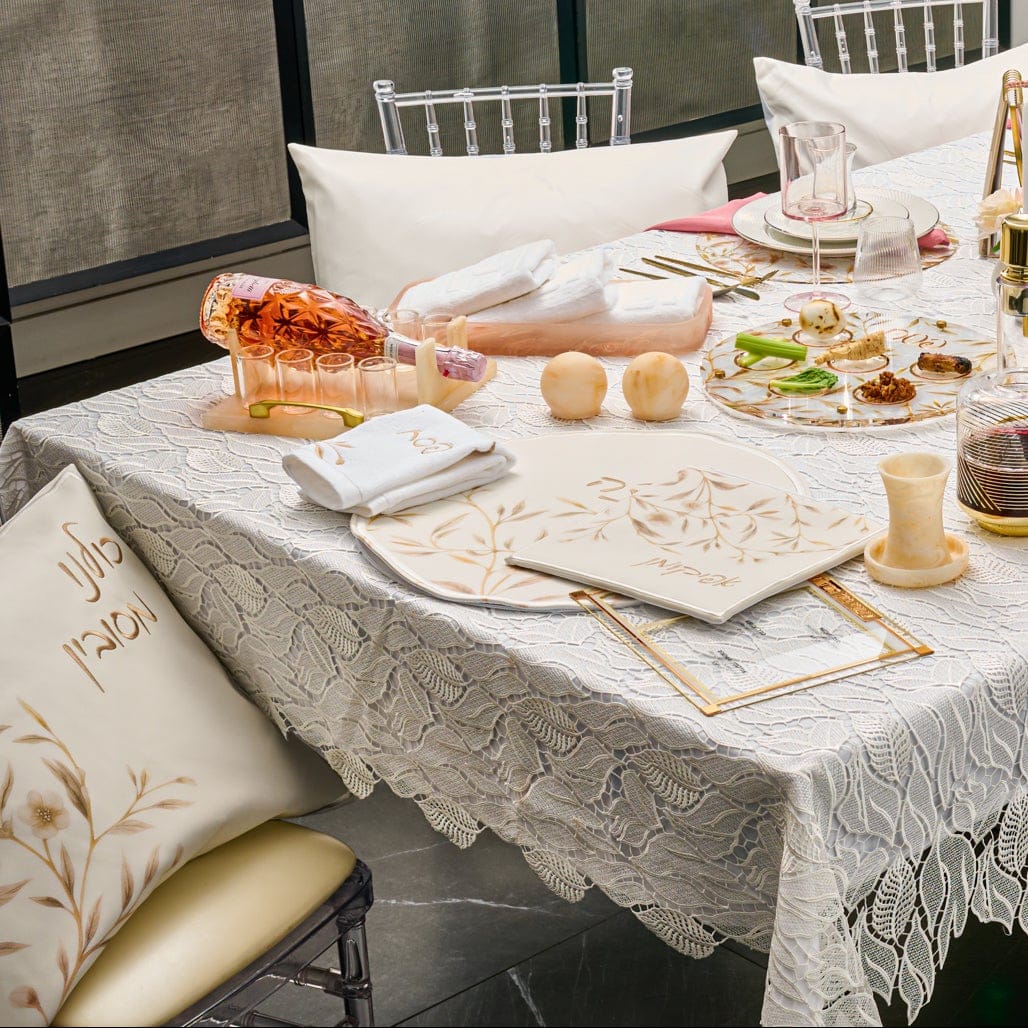 Floral Bird Pesach Set