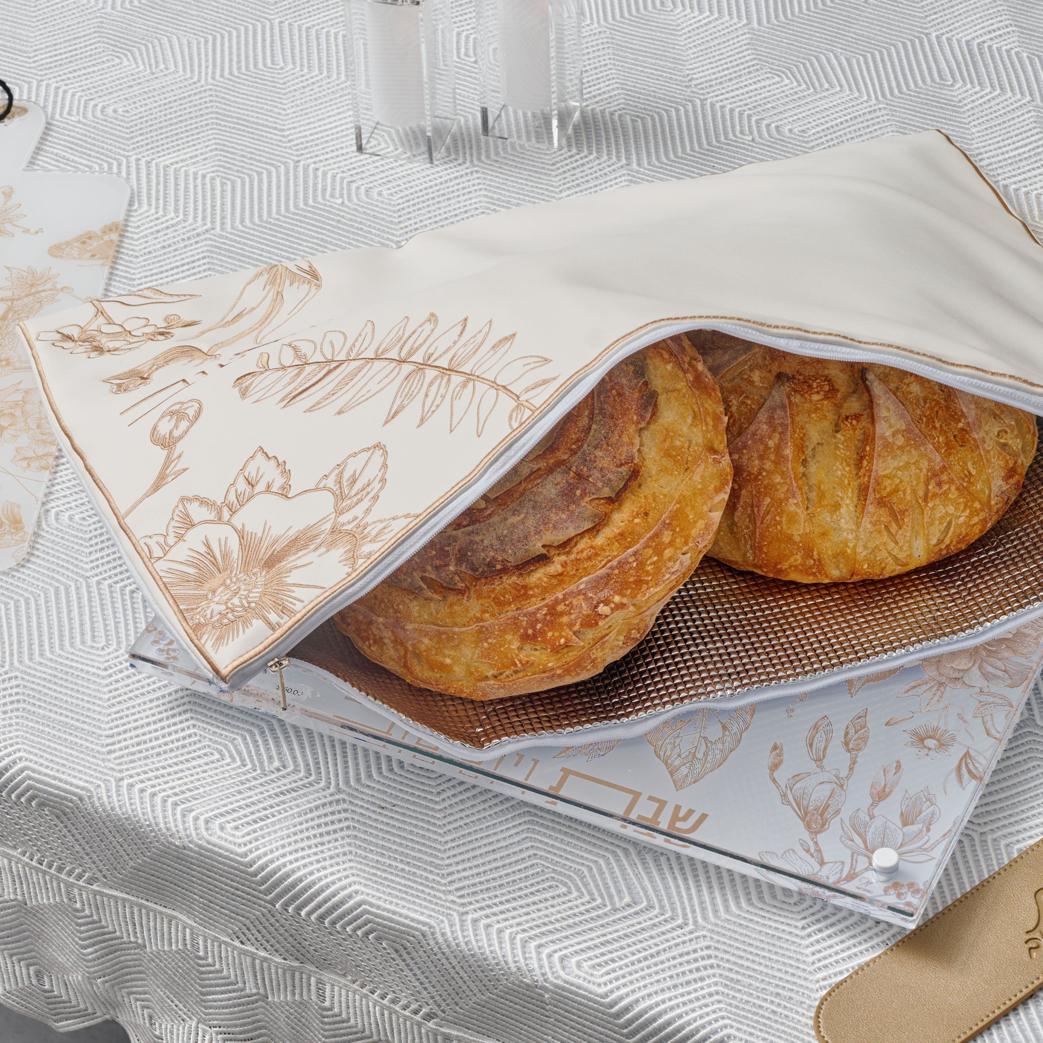 French Toile Challah Board