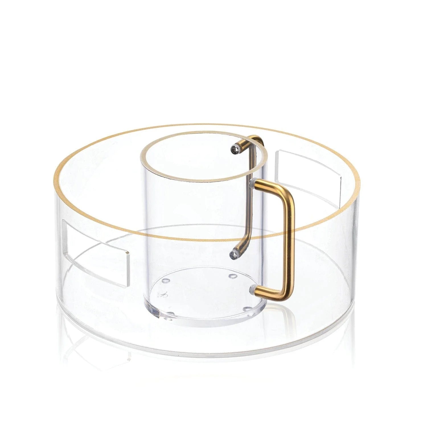 Gold Washing Bowl & Cup