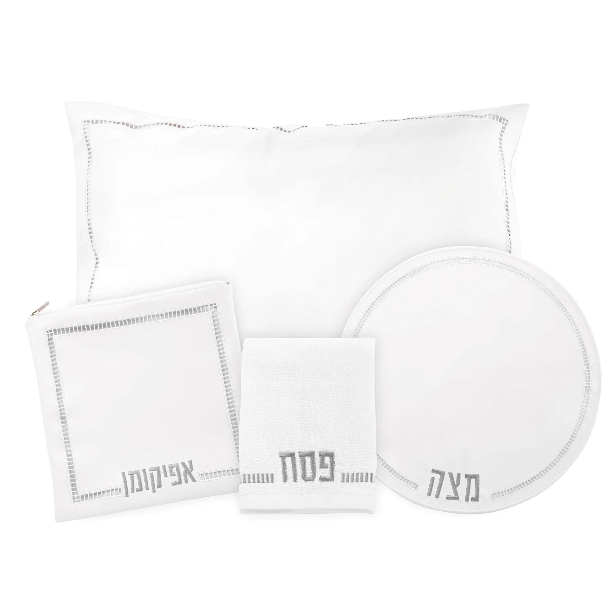 Hemstitched Pesach Set