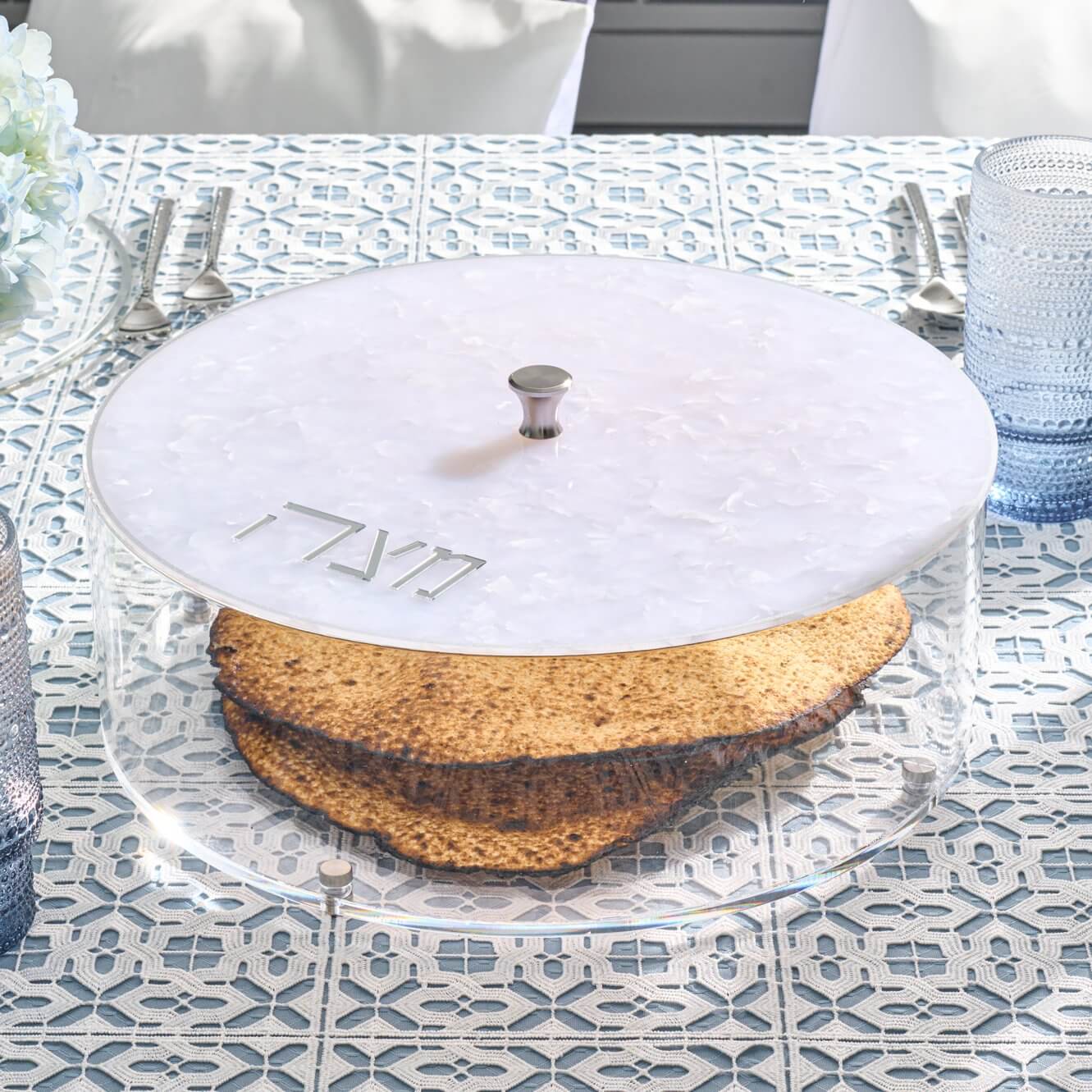 Pearlstone Matzah Box