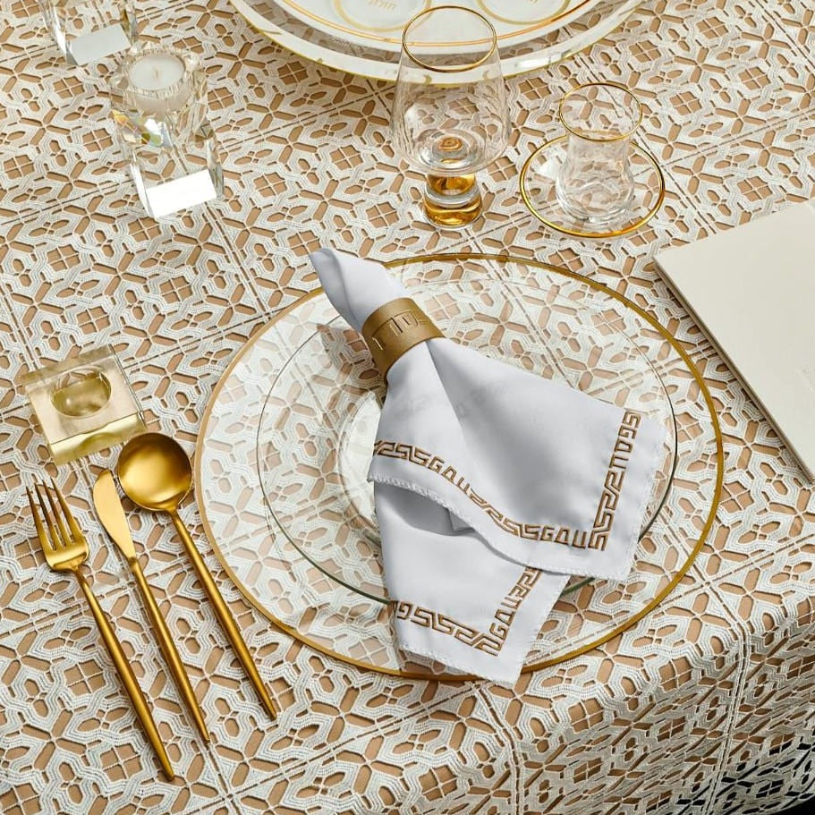 Pesach Leather Napkin Wraps