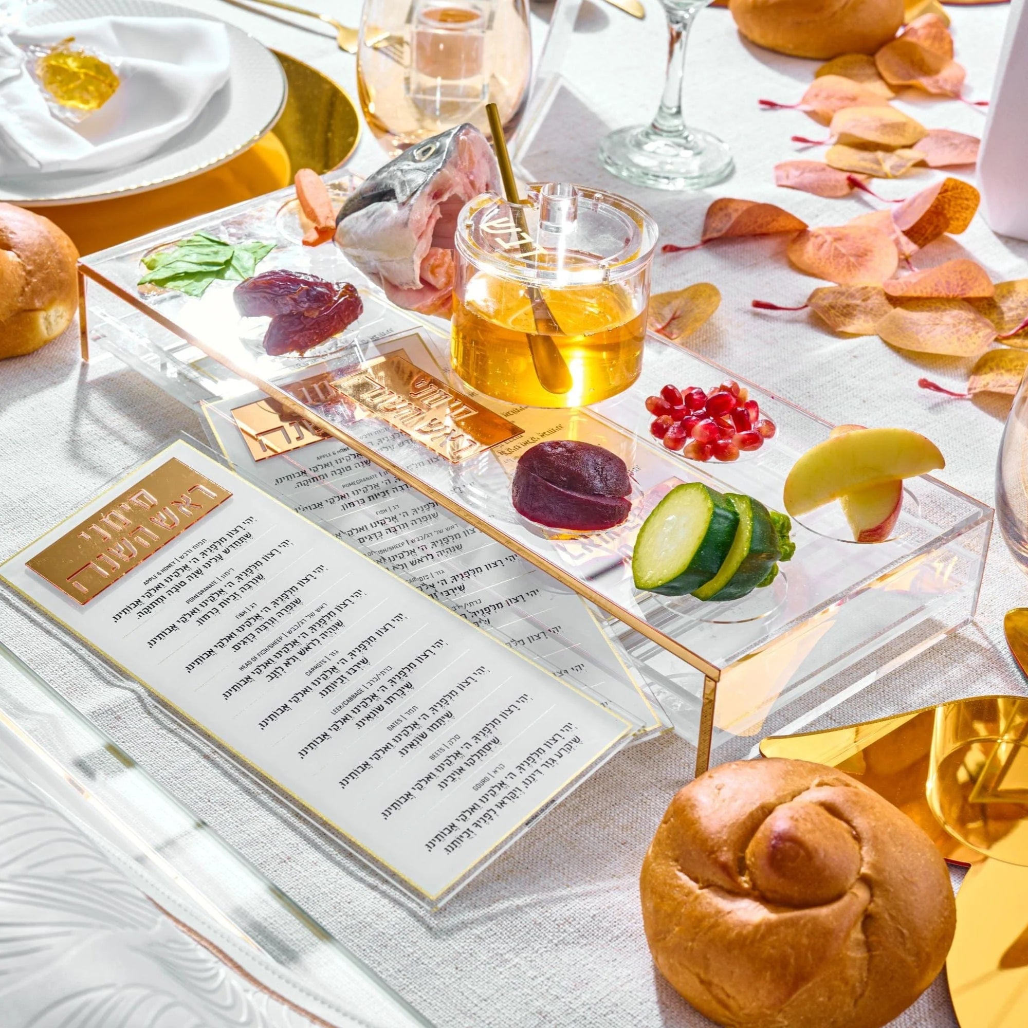 Suspended Simanim Tray Card Set