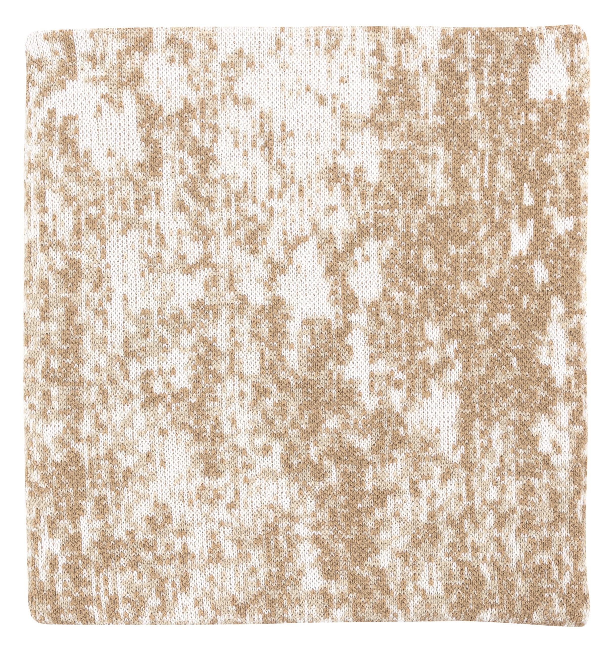 Abstract Throw - Elegant Linen