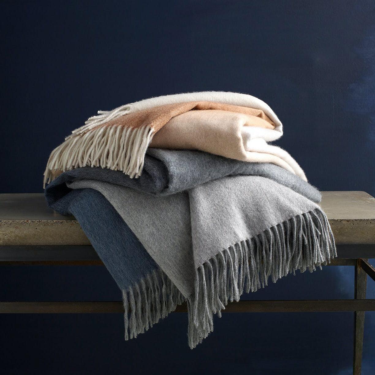 August Throw - Elegant Linen