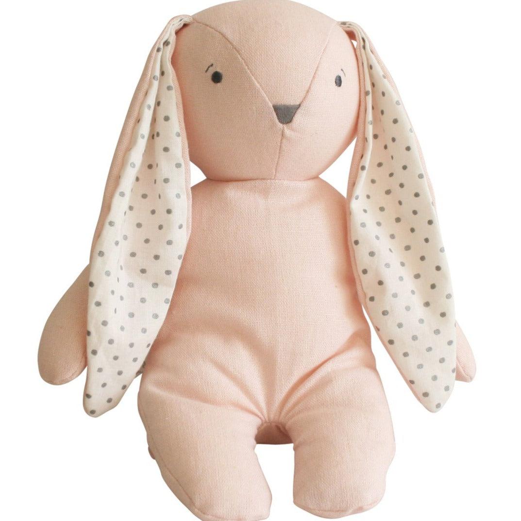 Bobby Floppy Bunny 25cm - Pink Linen - Elegant Linen