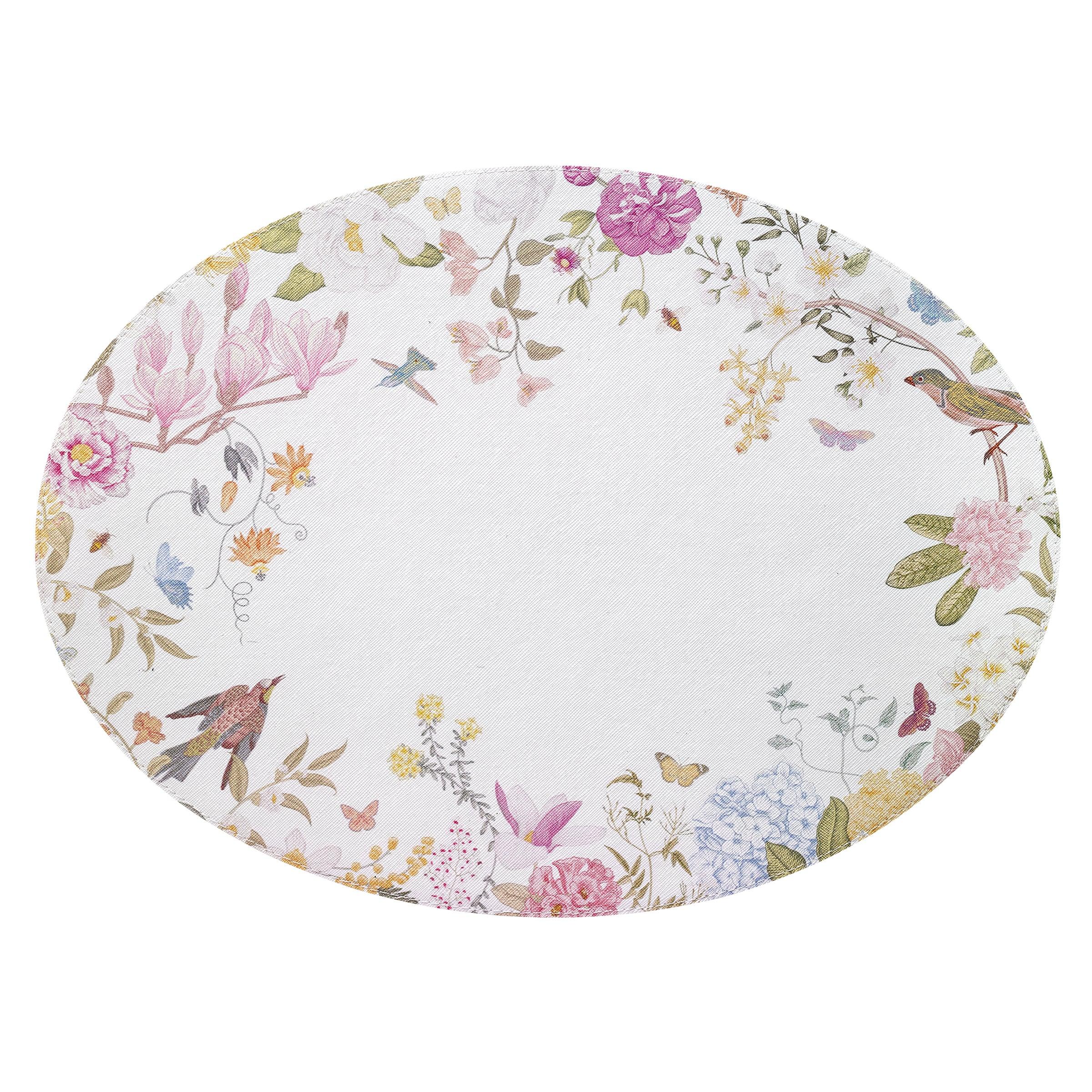 Botanica Oval Placemat - Elegant Linen