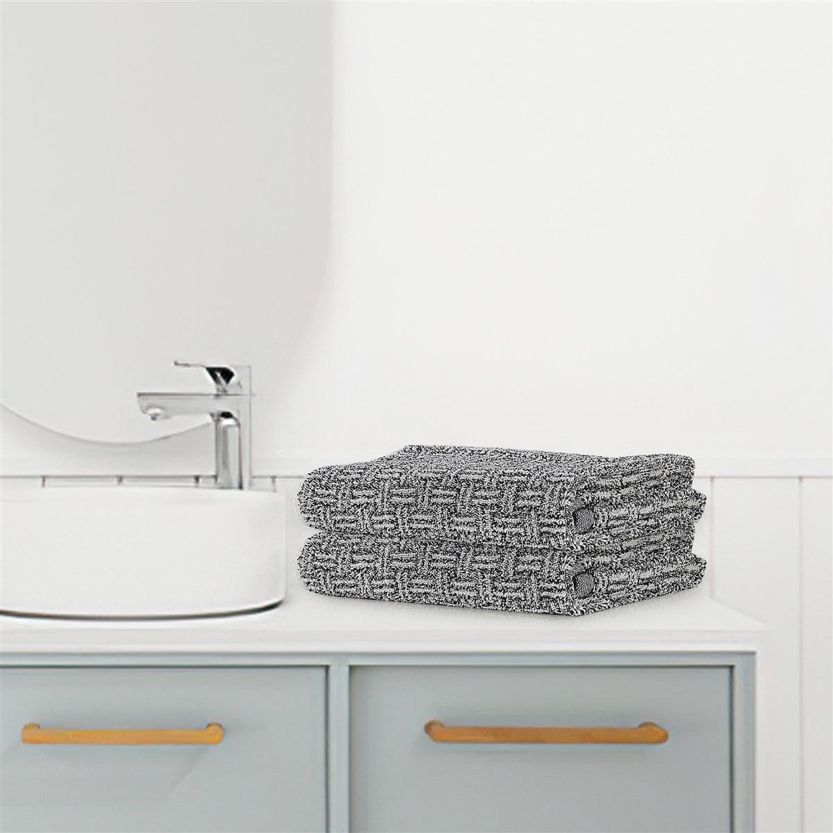BrickStone Hand Towel - Elegant Linen