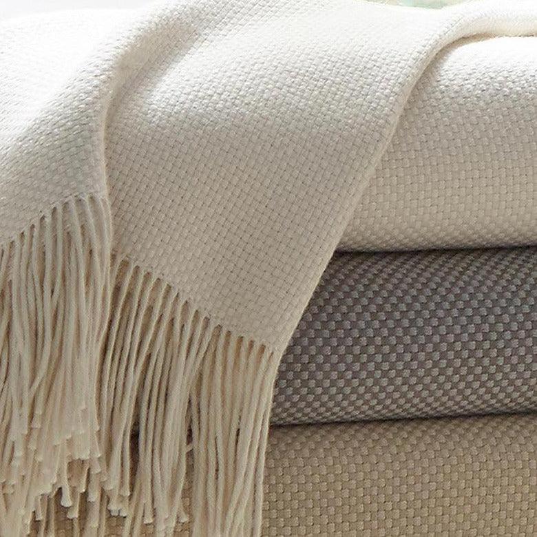 Bristol Throw - Elegant Linen