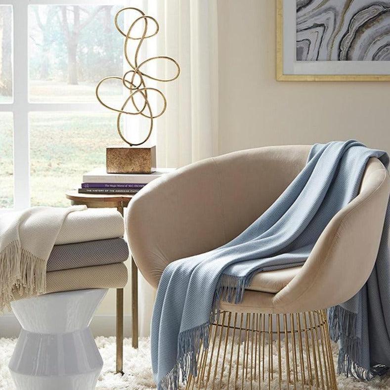 Bristol Throw - Elegant Linen