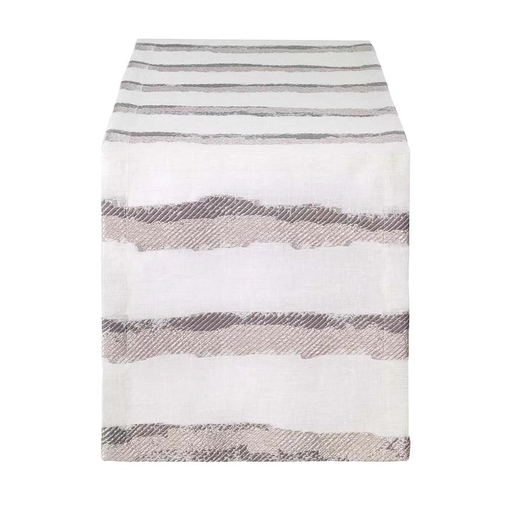 Brushstroke Runner - Elegant Linen