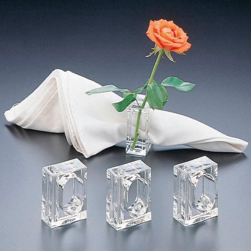 Budvase Napkin Ring - Elegant Linen