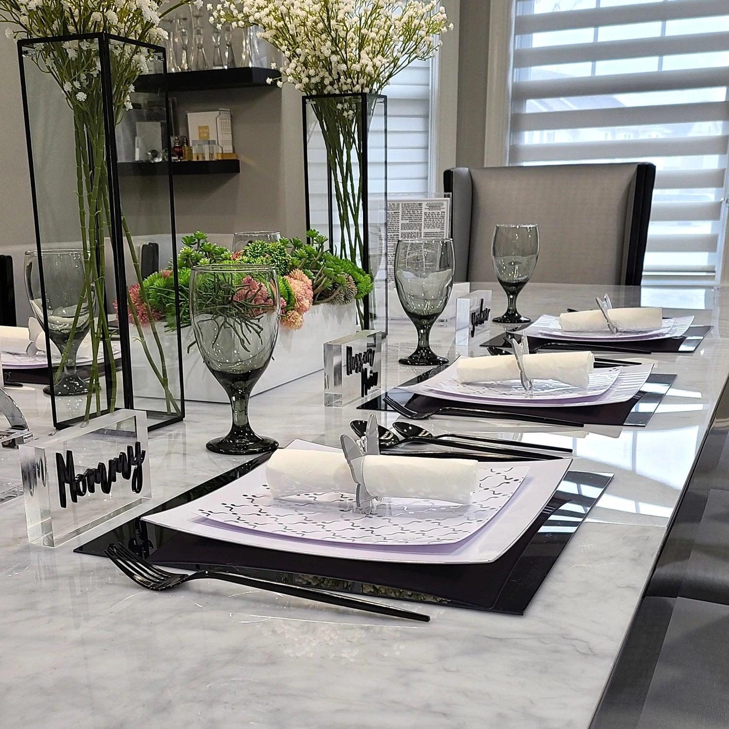 Butterfly Napkin Rings - Elegant Linen