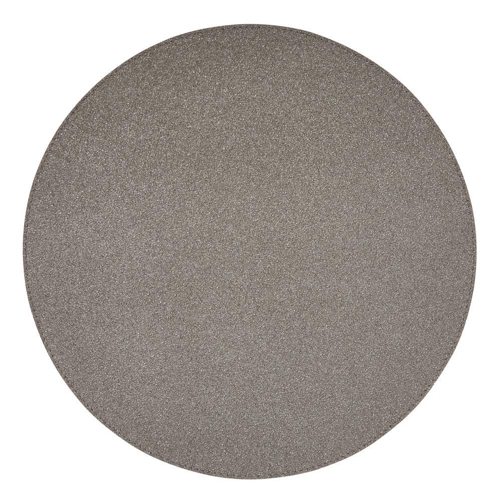 Caviar Placemats Round Set of 4 - Elegant Linen