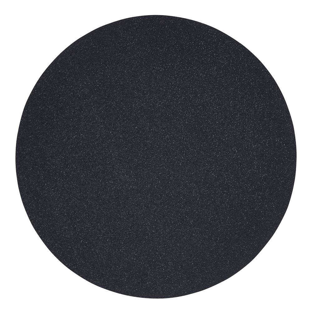 Caviar Placemats Round Set of 4 - Elegant Linen