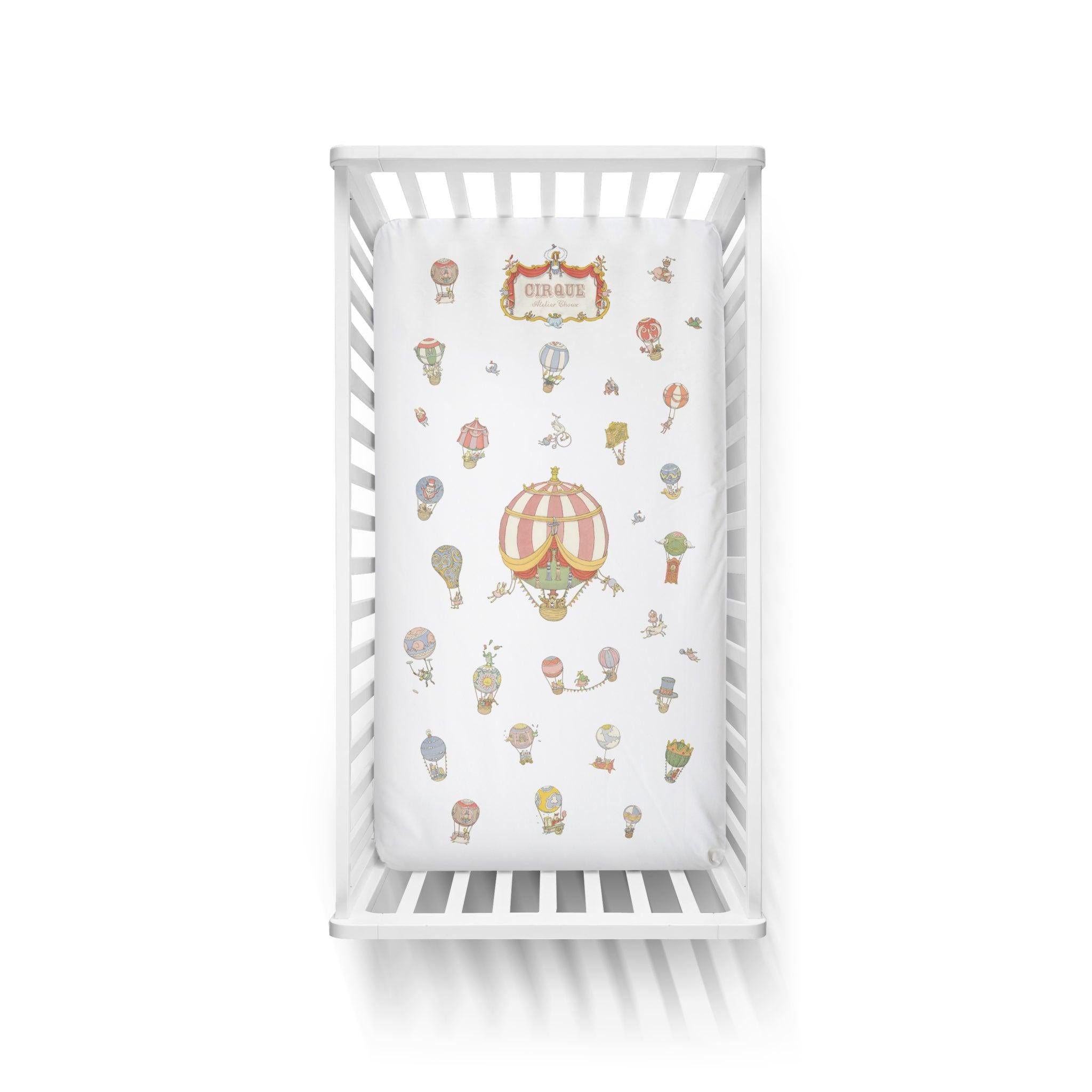 Circus store crib bedding