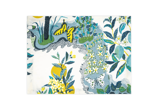 Citrus Garden Tablecloth - Elegant Linen