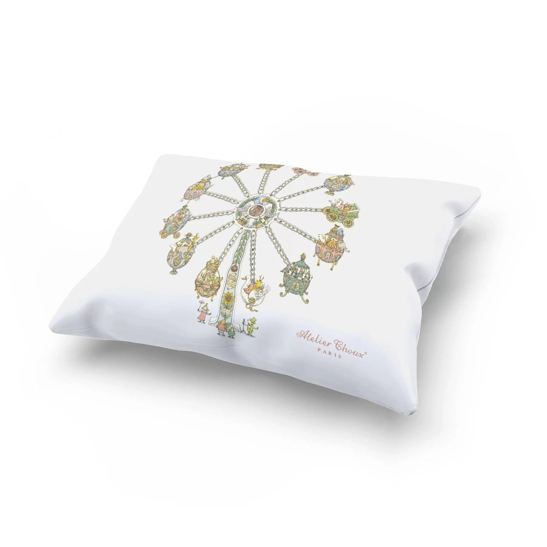 Cotton Cushion – Ferris Wheel - Elegant Linen