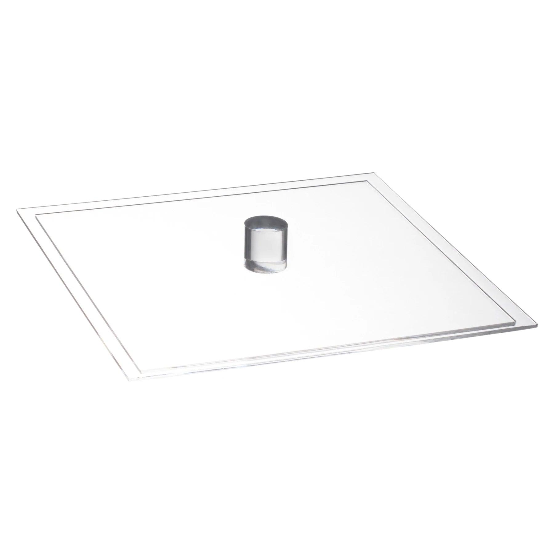 Cover For Luxe Square Tray - Elegant Linen