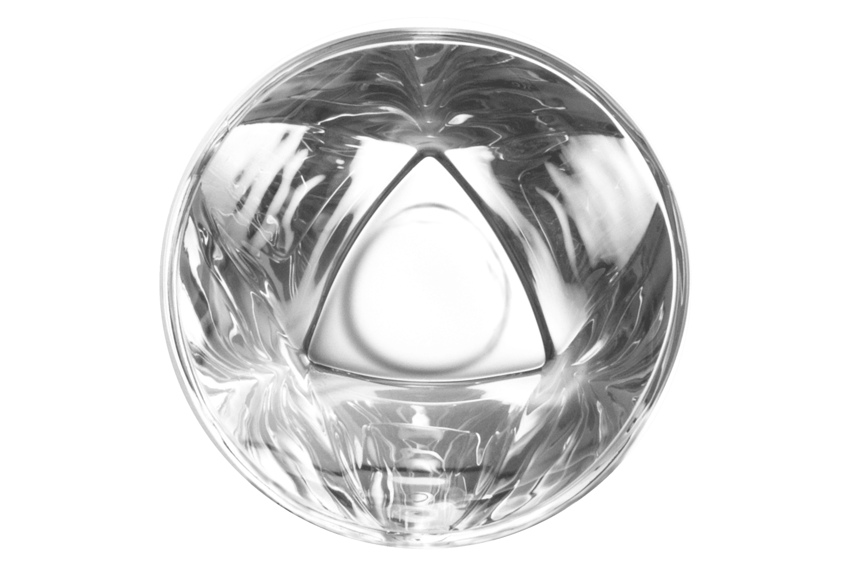 Crystal Decanter Simple Design Set W 6 Cups Clear - Elegant Linen
