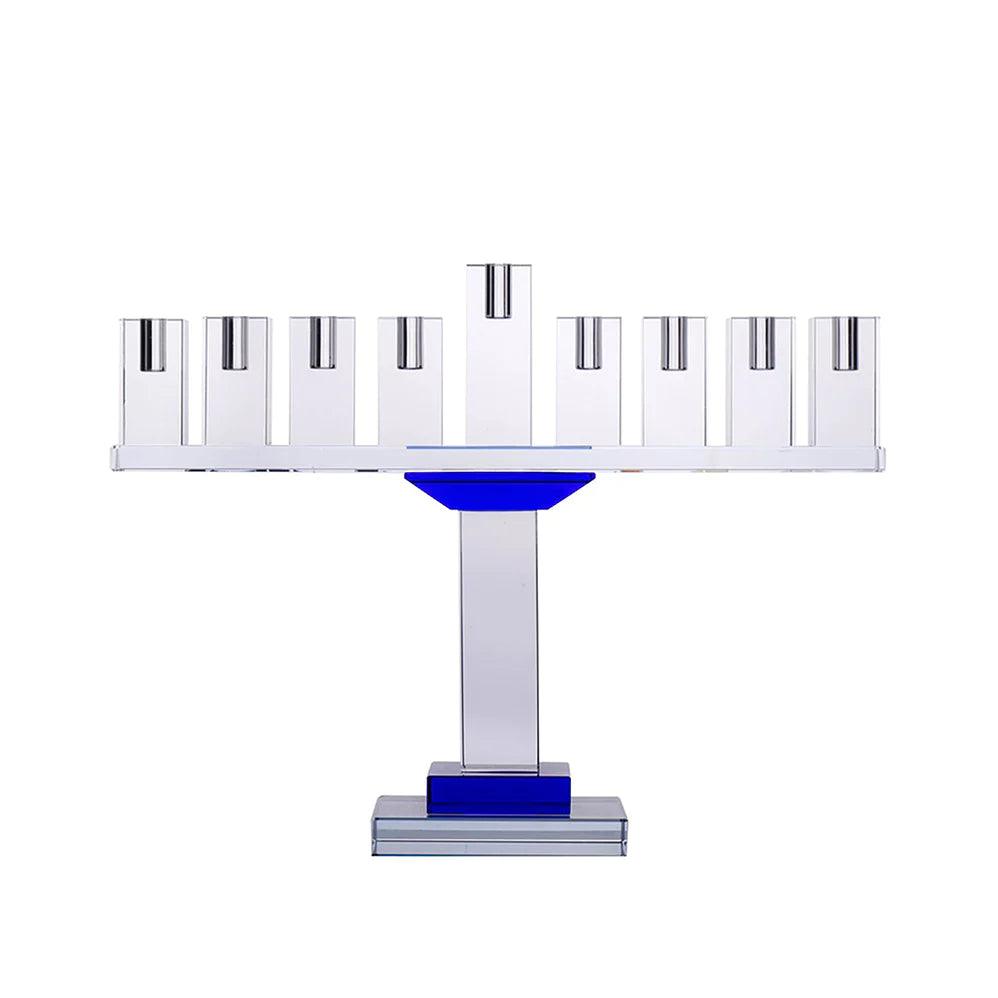 Crystal Menorah Symmetrical - Elegant Linen