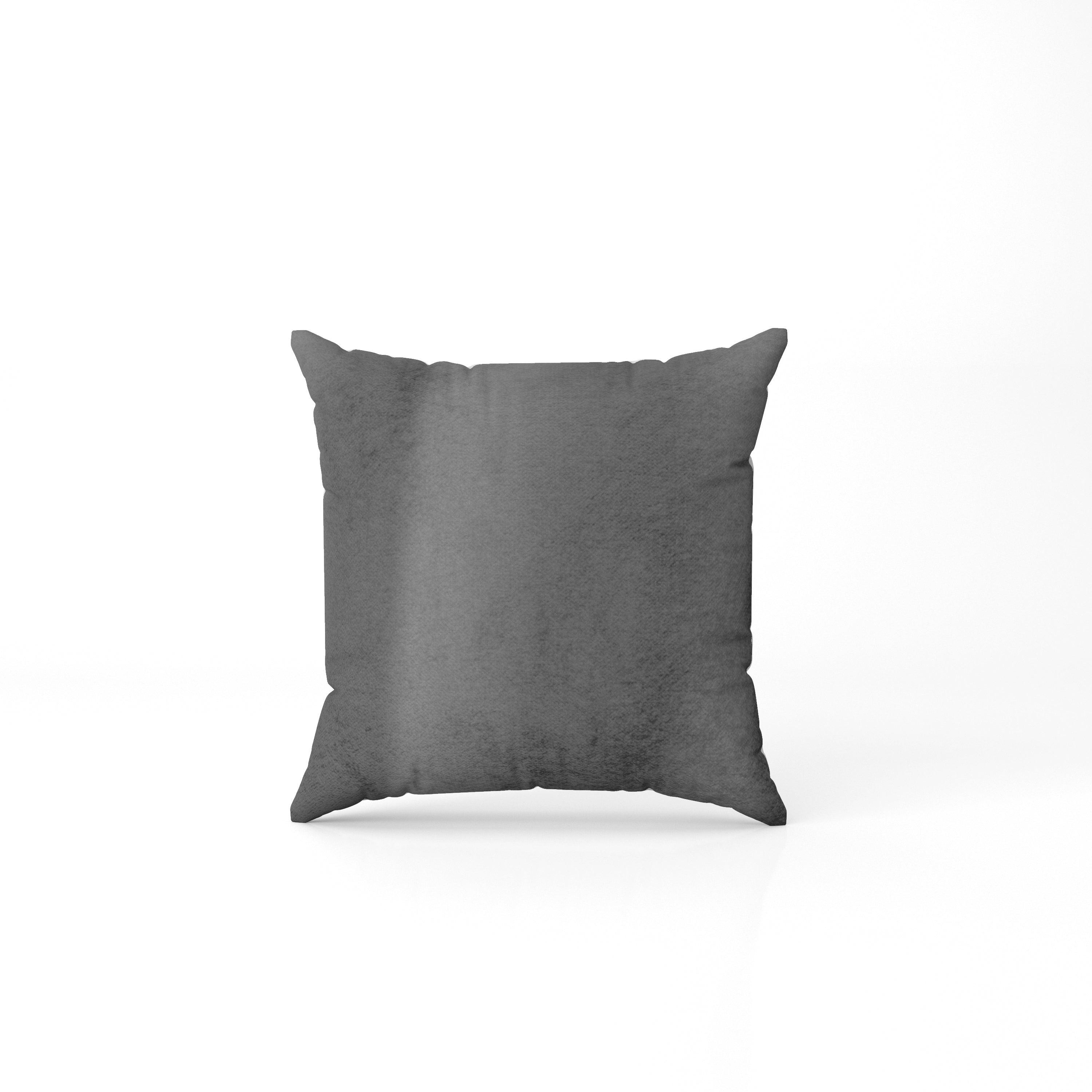 Custom 18" X 18" Embroidery Pillow - Elegant Linen