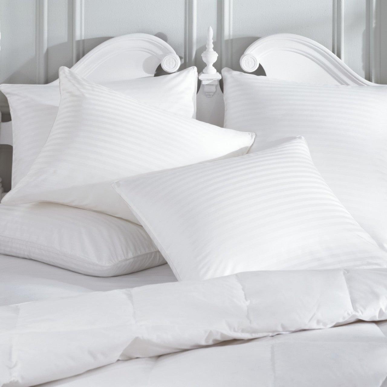 Damask Pillow Protector - Elegant Linen
