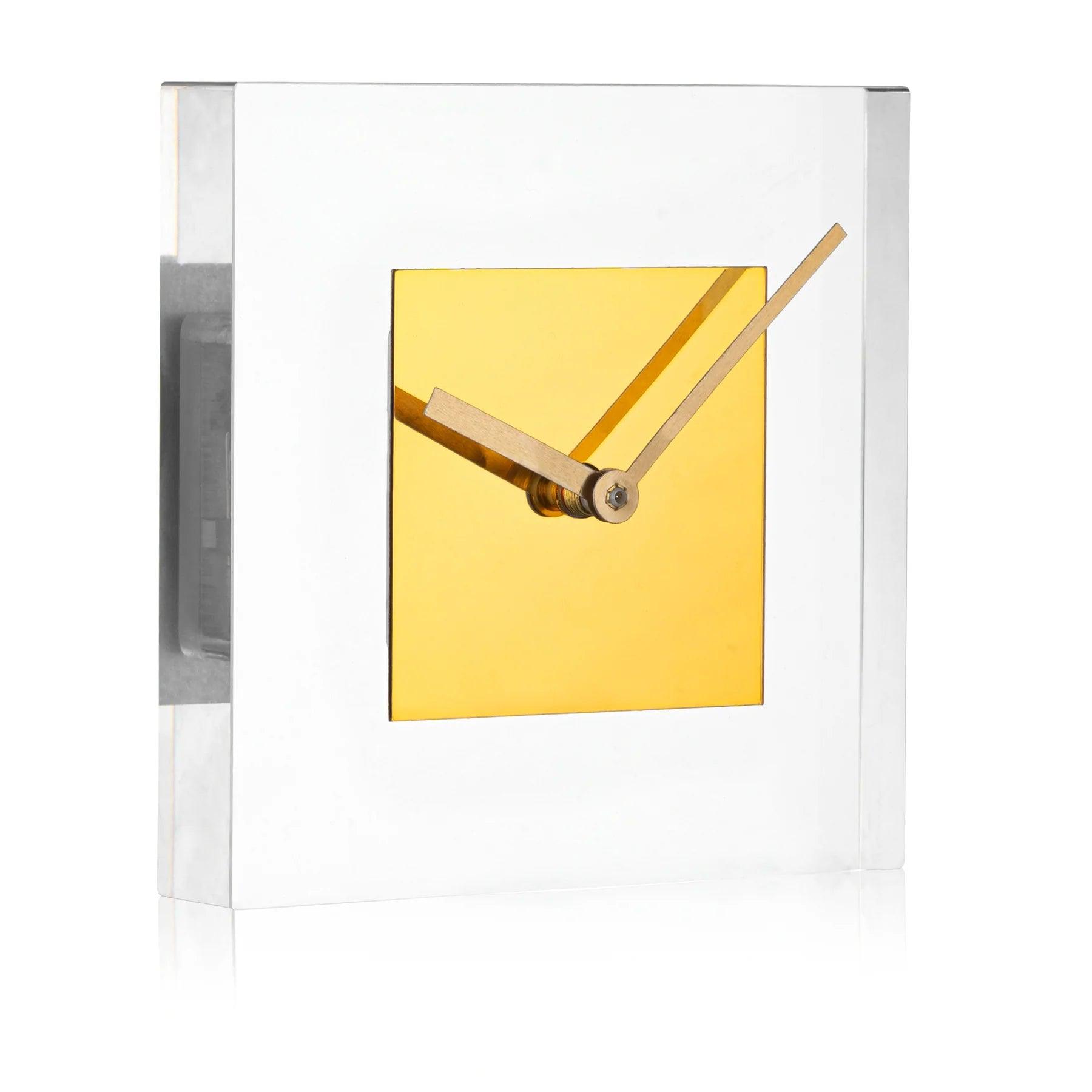 Desk Clock - Elegant Linen