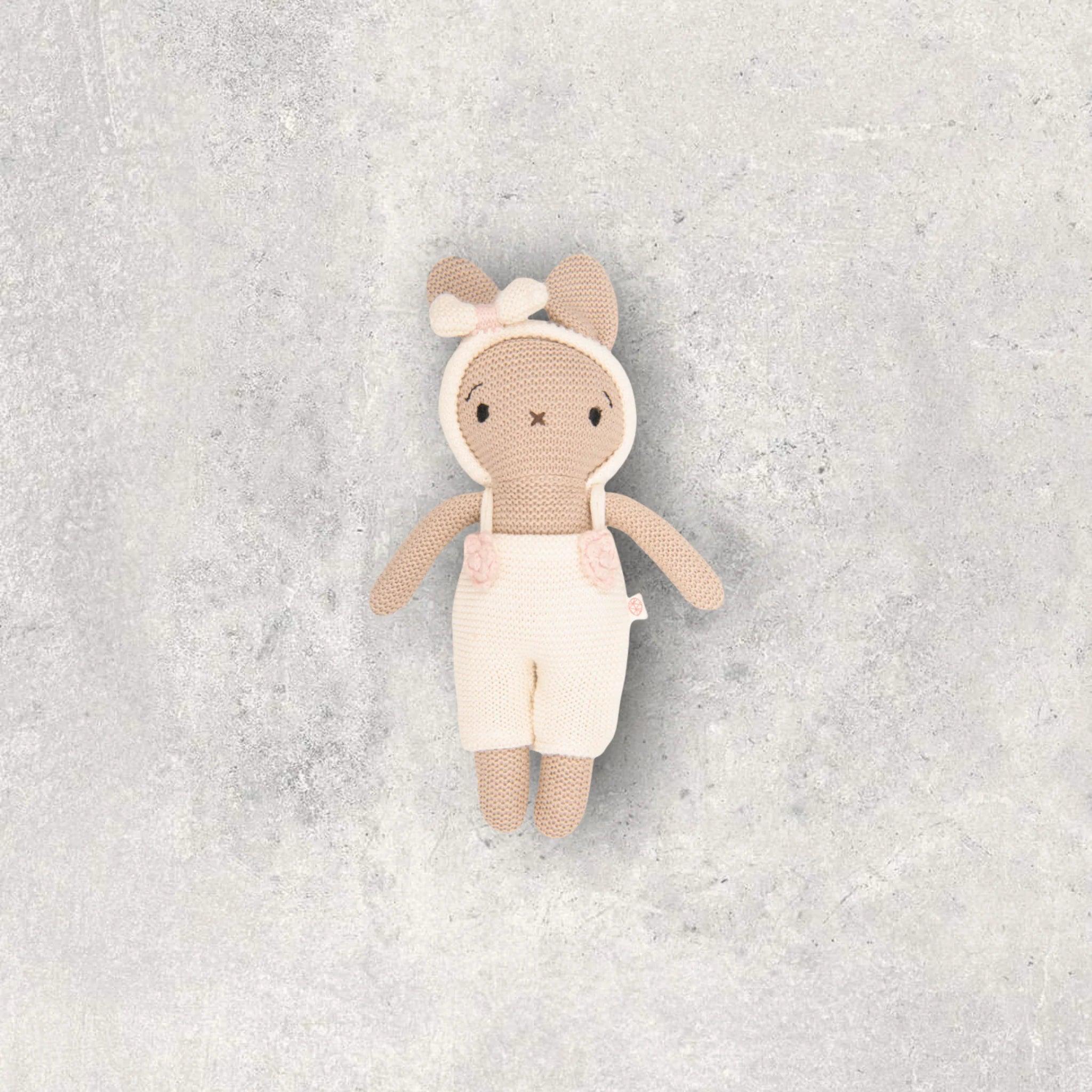 Doll Bunny jump suit - Rice/Ivory - Elegant Linen
