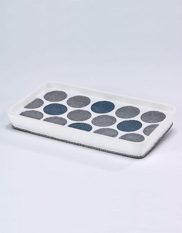 Avanti Dotted Circles Collection Bath Accessories