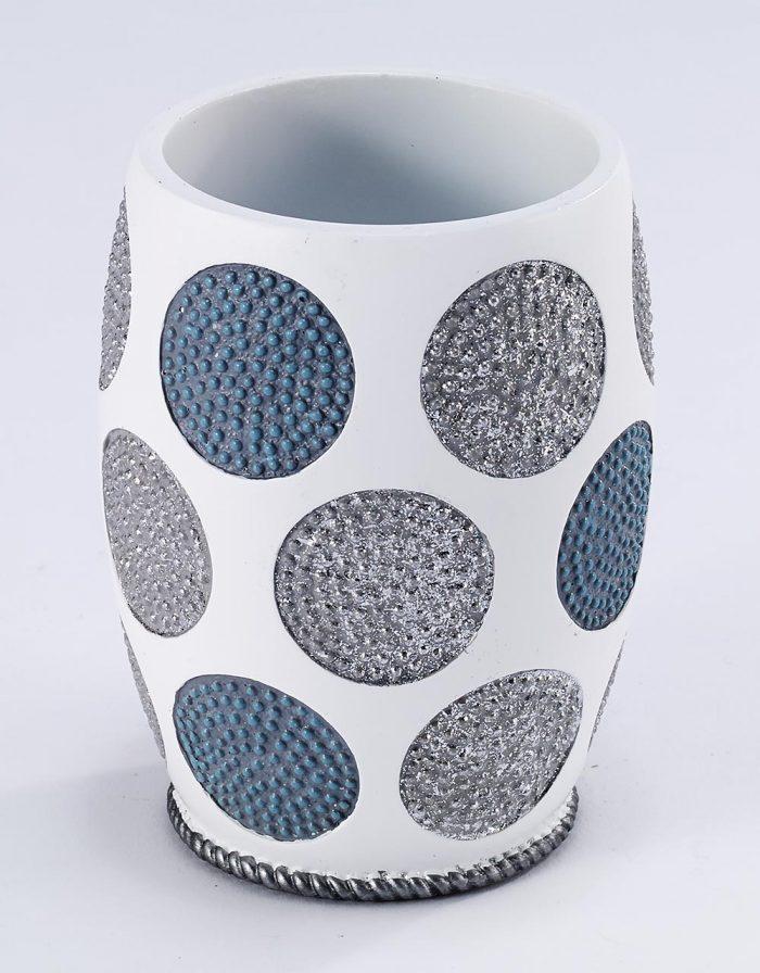 Avanti Dotted Circles Collection Bath Accessories