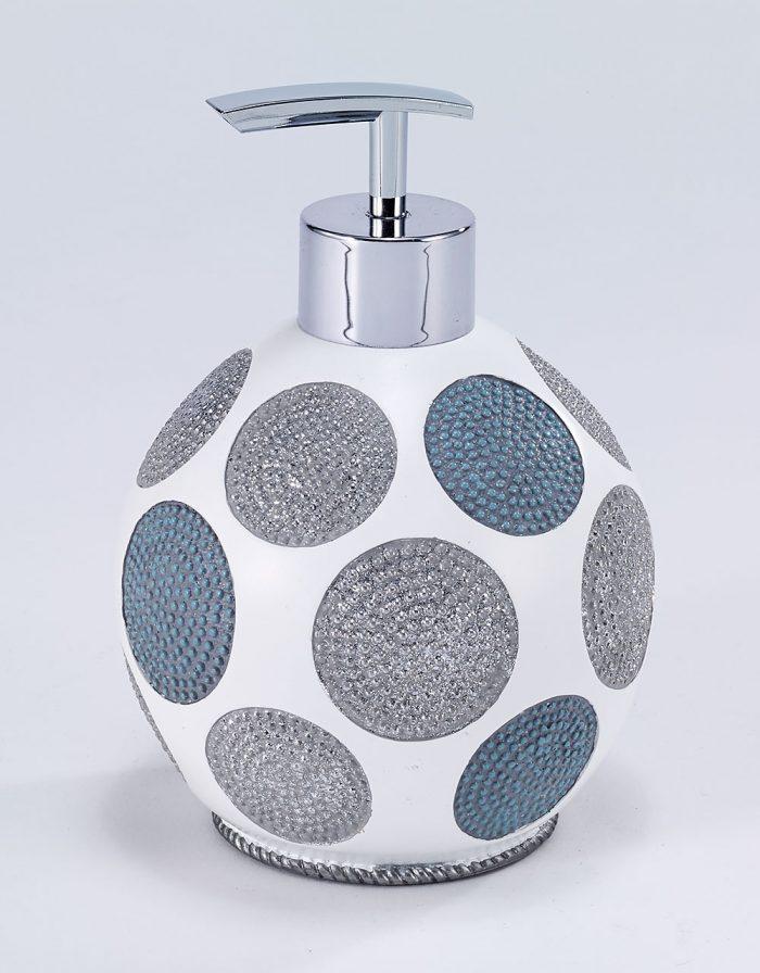 Avanti Dotted Circles Collection Bath Accessories