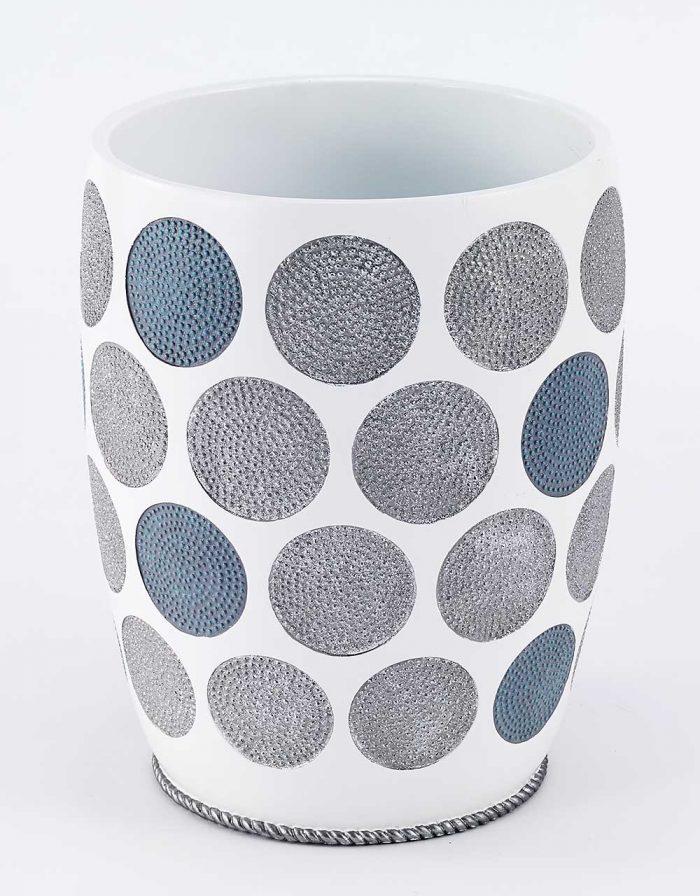 Avanti Dotted Circles Collection Bath Accessories