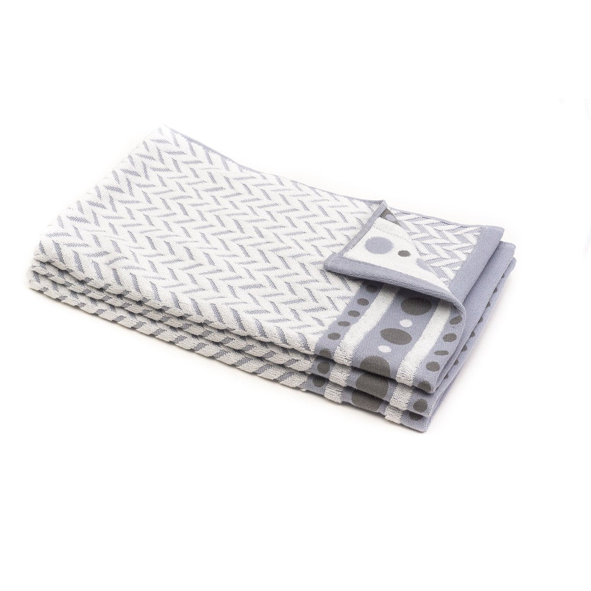 Roseberry Dotty Poly Dish Towel - Elegant Linen