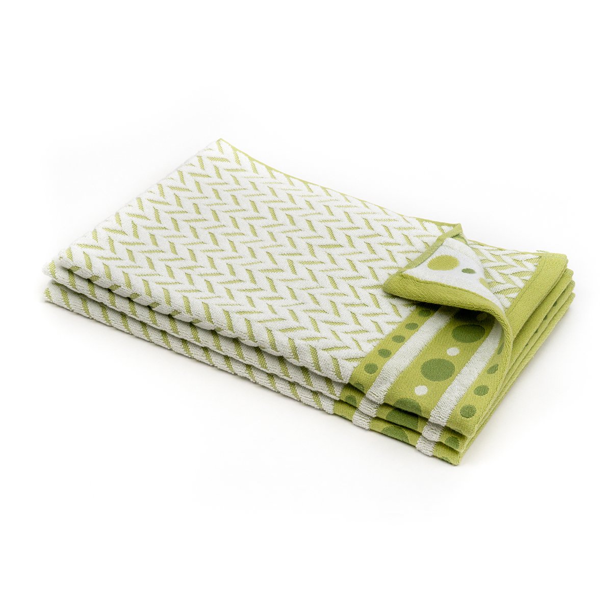 Roseberry Dotty Poly Dish Towel - Elegant Linen