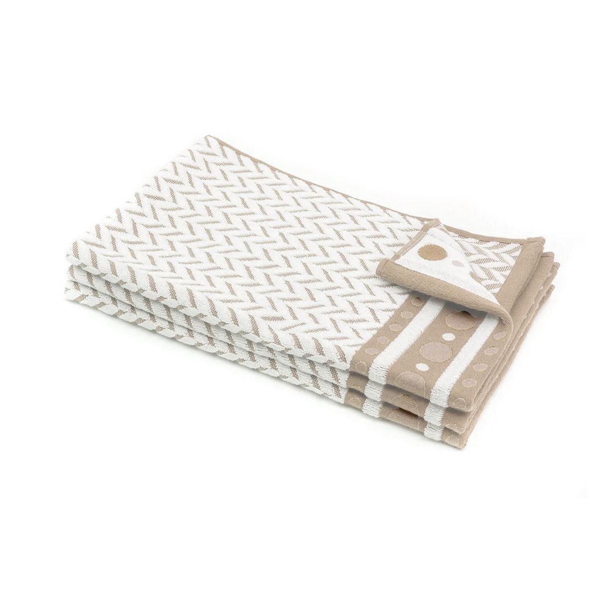 Dotty Dish Towel - Elegant Linen