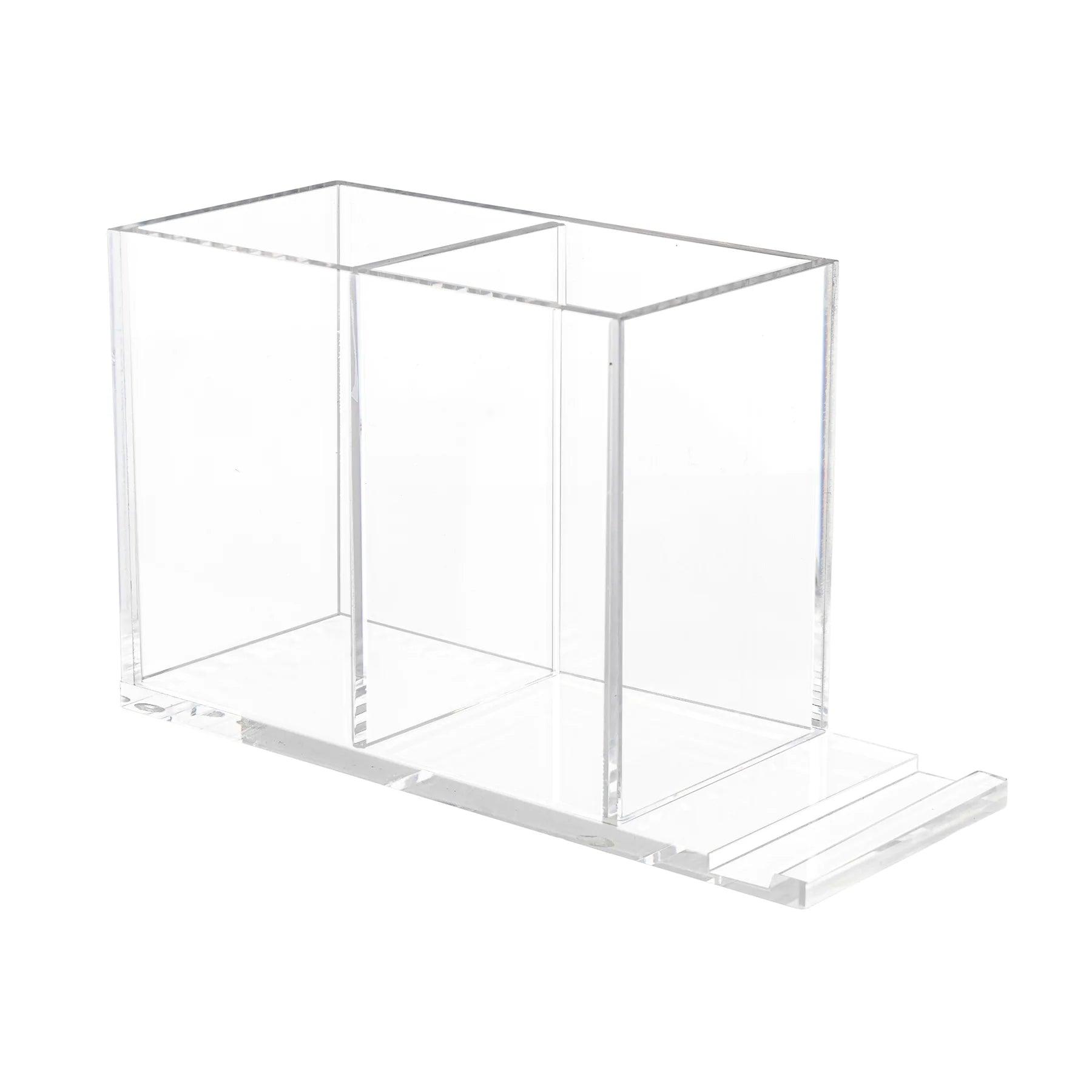 Double Chanukah Candle Holder - Elegant Linen