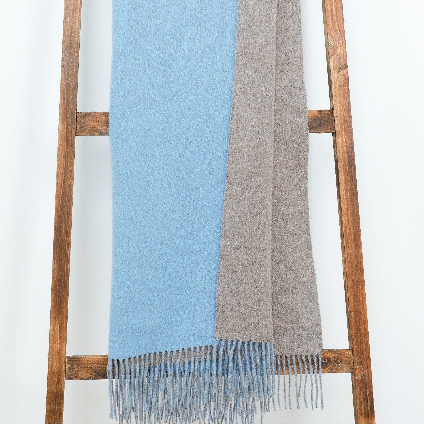 Double Face Classic Throw - Elegant Linen